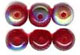 Half Rainbow Glass Beads - click here for large view